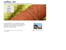 Tablet Screenshot of luftexinc.com